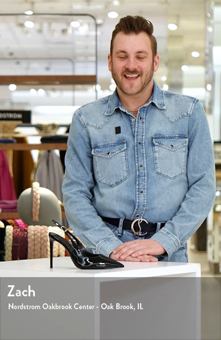 Asti Slingback Pointed Toe Pump