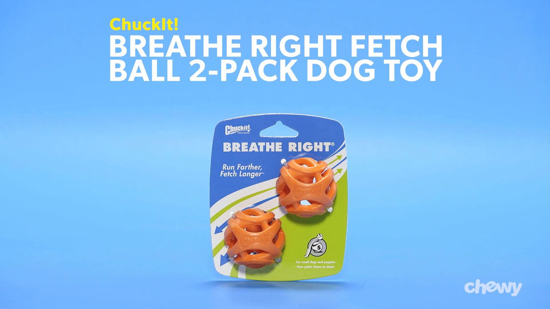 Chewy top chuckit balls