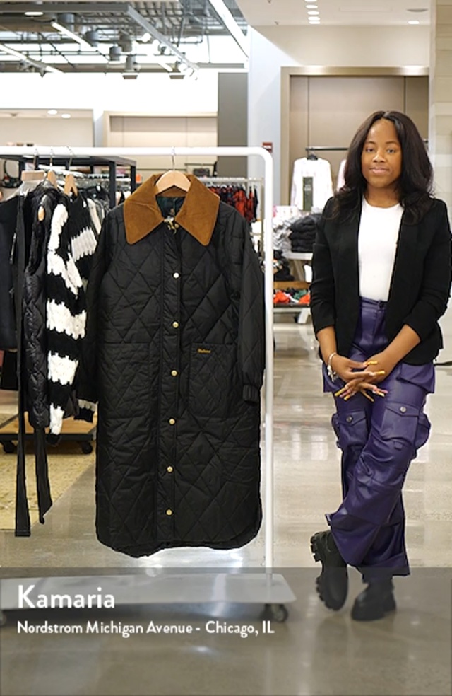 Barbour Marsett Quilted Longline Jacket Nordstromrack