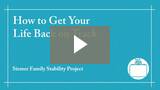 How to Get Your Life Back on Track