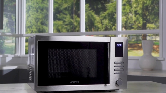 smeg sa34mx 34l 1000w microwave oven with grill