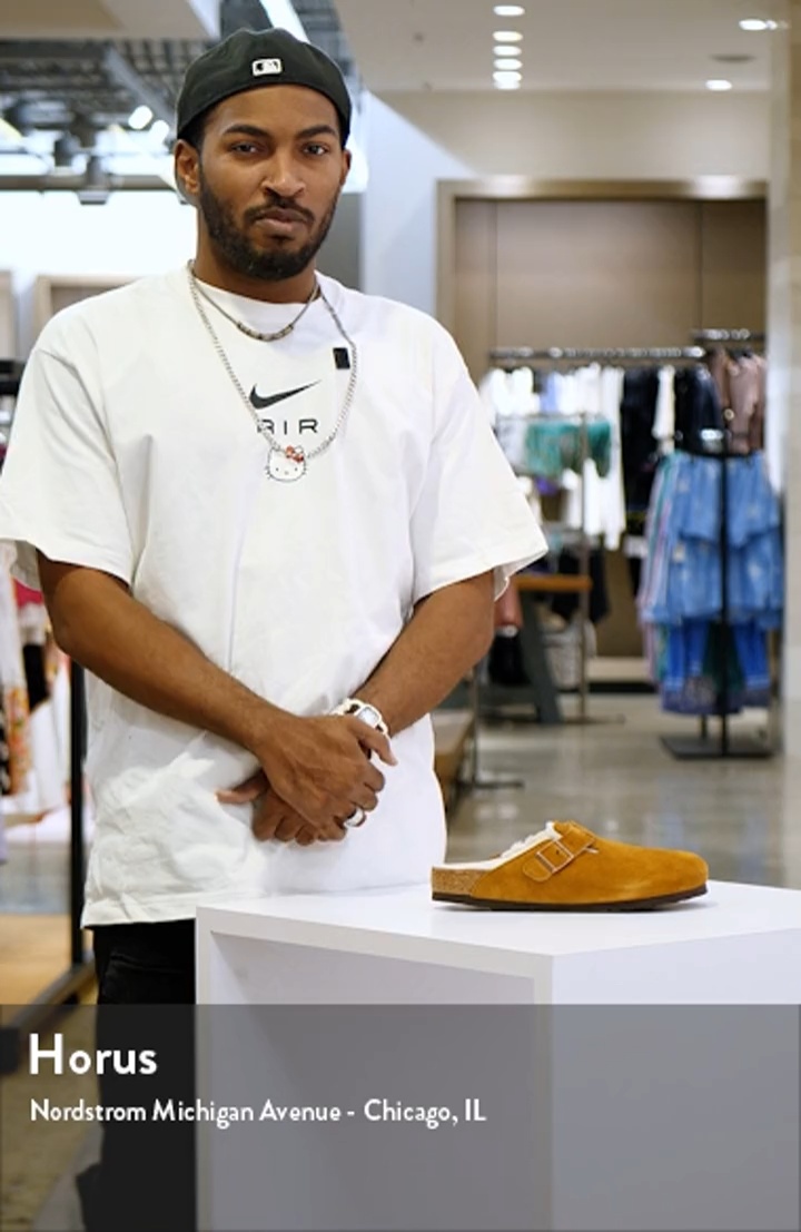 Boston Genuine Shearling Lined Clog