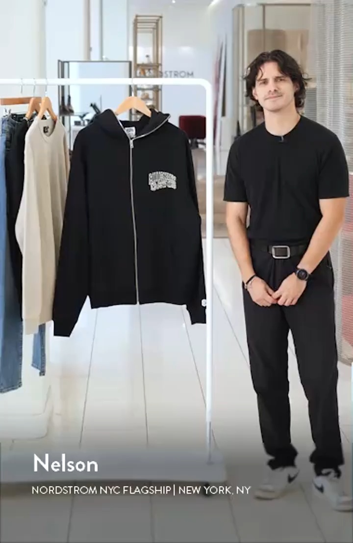 トップス kisstheclub body line hoodie black Billionaire Boys Club Small Curve Graphic Zip Hoodie | Nordstromrack