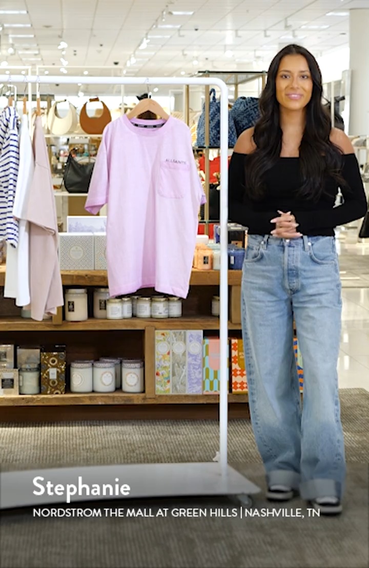 Kids' Oversize Logo Pocket T-Shirt