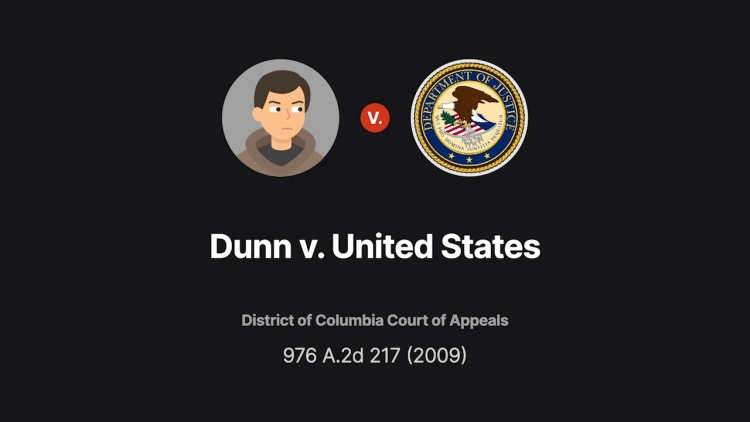 Dunn v. United States