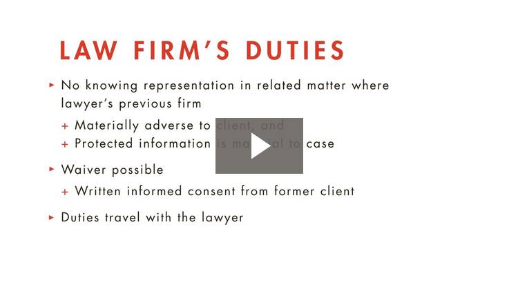 Ethics of dating a former client