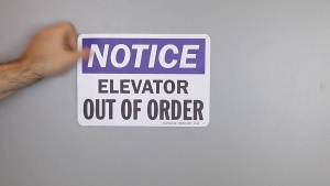 Elevator Signs