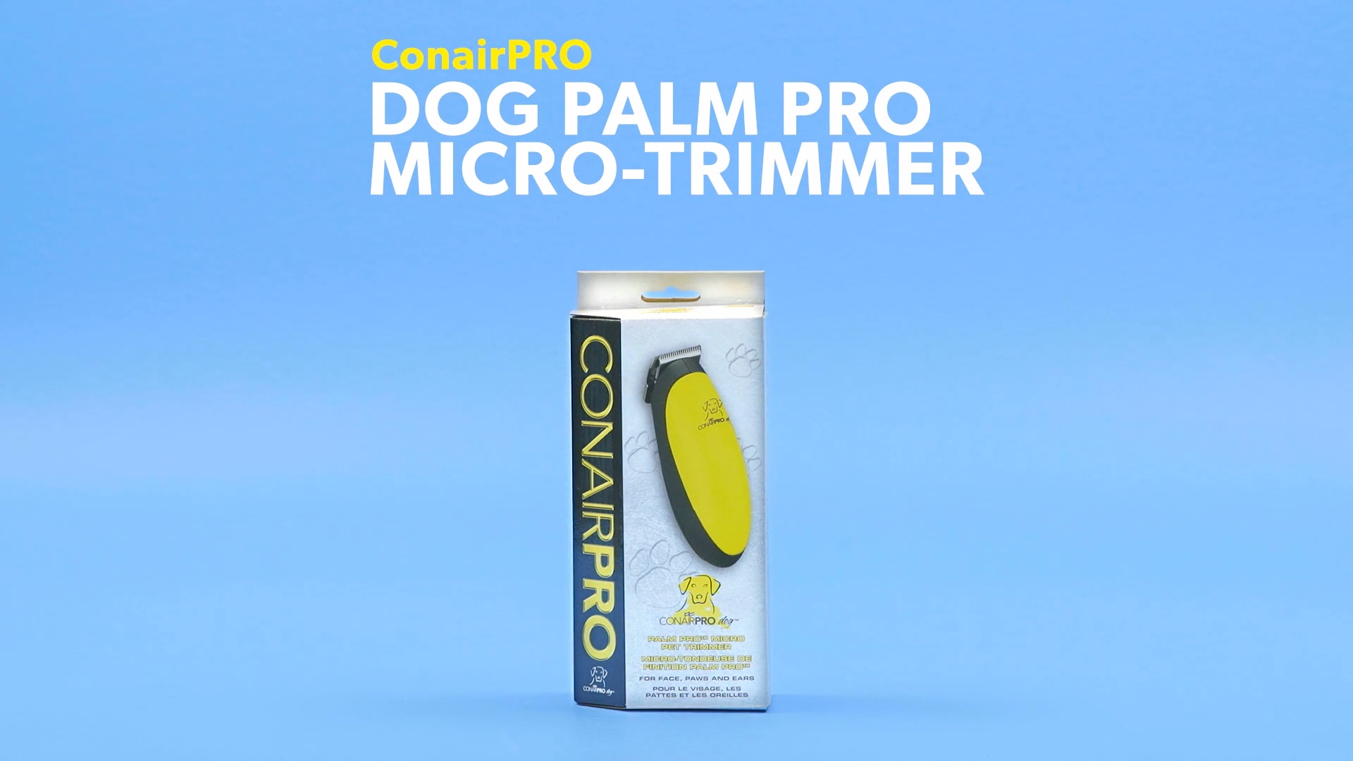 top paw by conair palm pro micro pet trimmer