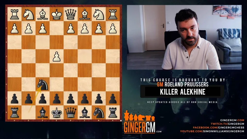 Chess Study - Ginger GM Series: 1: d4 - Pt. 1 of 2 - Aggressive Repertoire