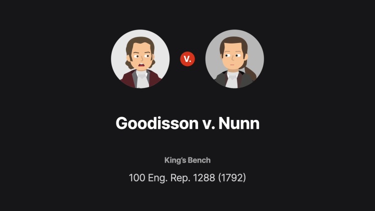 Goodison v. Nunn