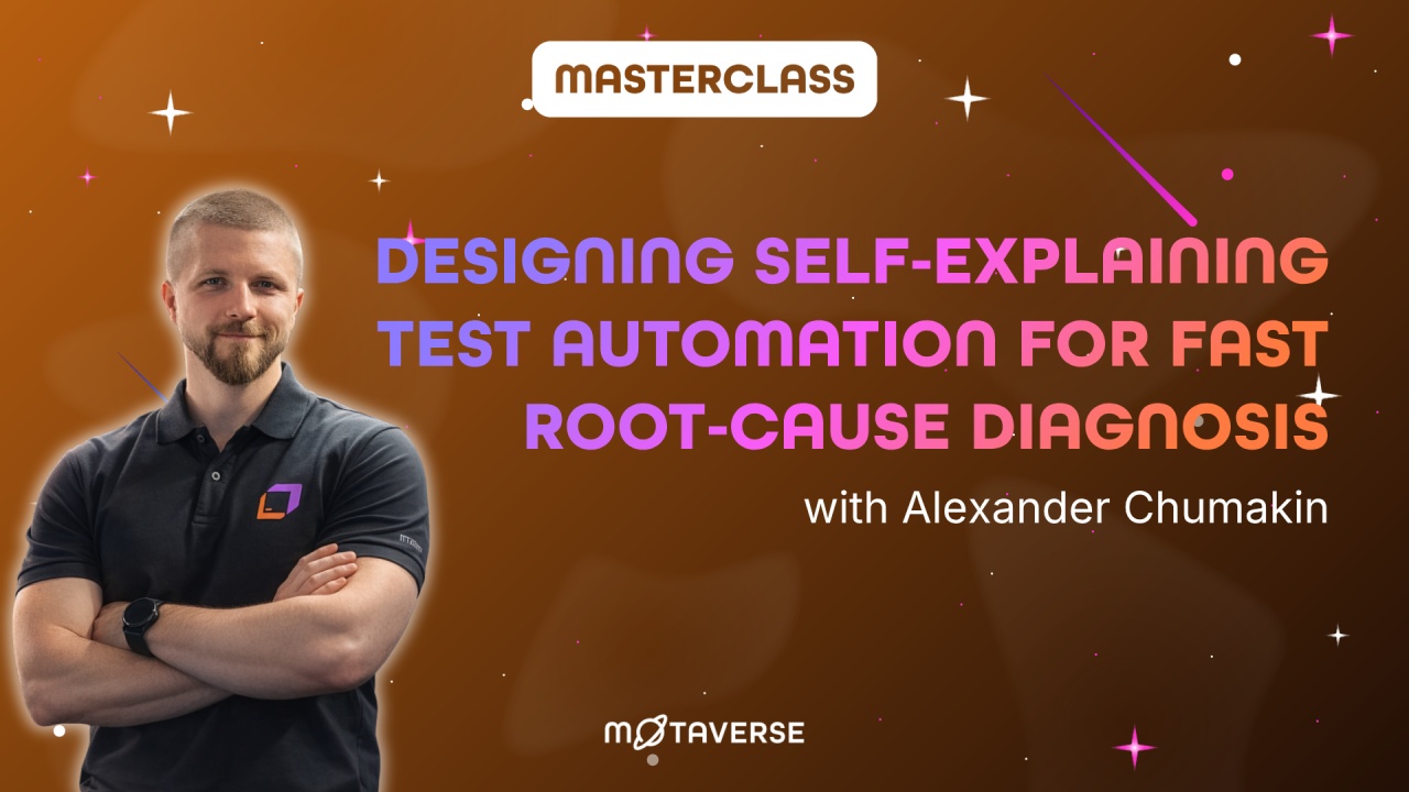 Designing self‑explaining test automation for fast root‑cause diagnosis thumbnail