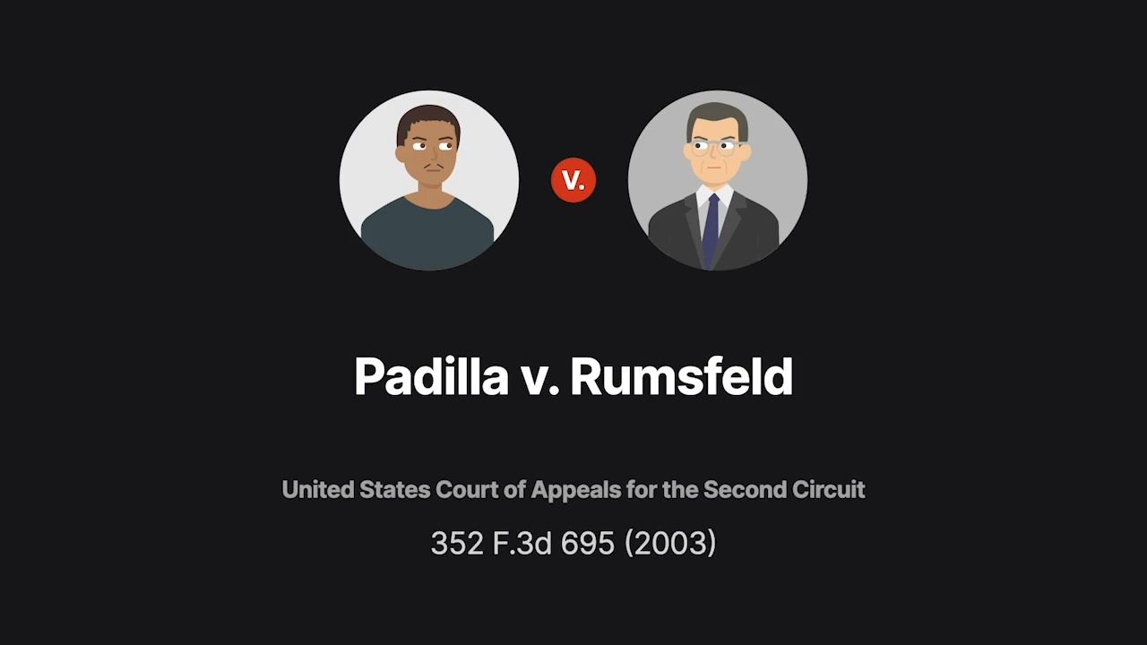 Rumsfeld v outlet padilla