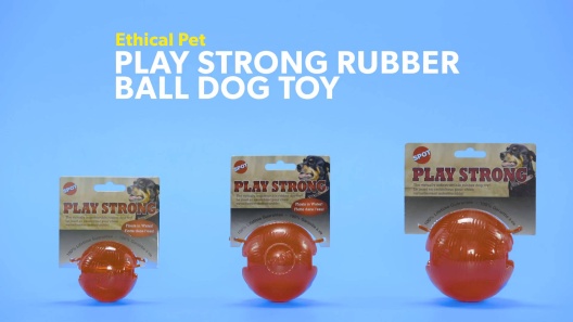 Ethical Pets Sensory Ball Rubber Dog Toy, 3.25-Inch Assorted - Pack of 2, Size: 3.25 Pack of 2