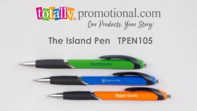 Promotional Island Pens Custom Printed