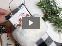 Video for Handmade Holiday Flat Candle