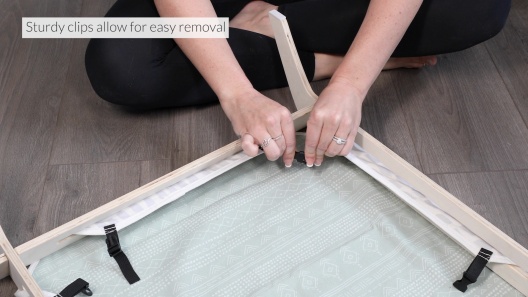 Hauspanther Designer Pet Lounge Elevated Dog & Cat Bed with Removable Cover, Small