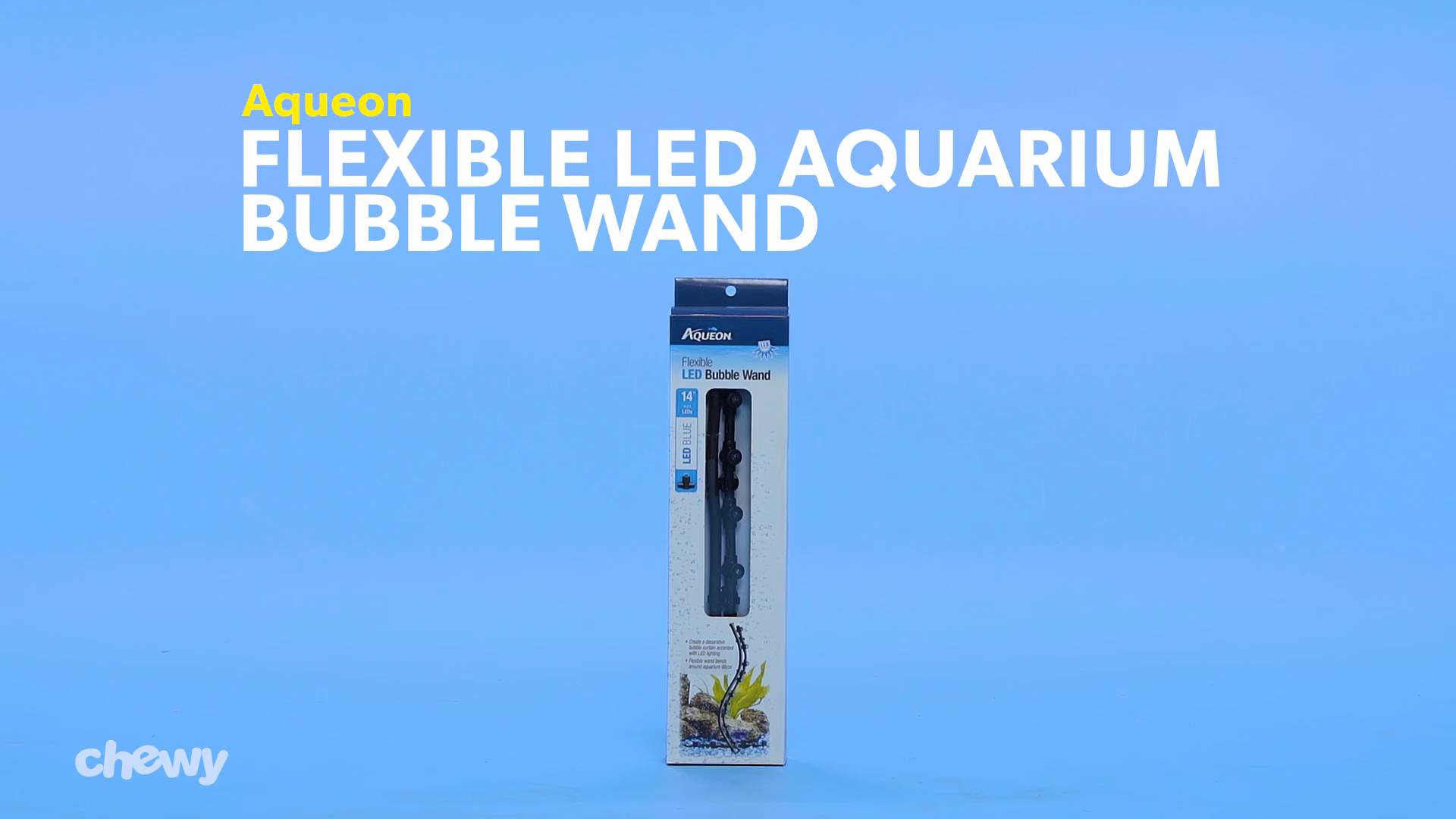 NEW Aqueon Flex LED Aquarium Bubble Wand 7 Inch White FREE SHIPPING 