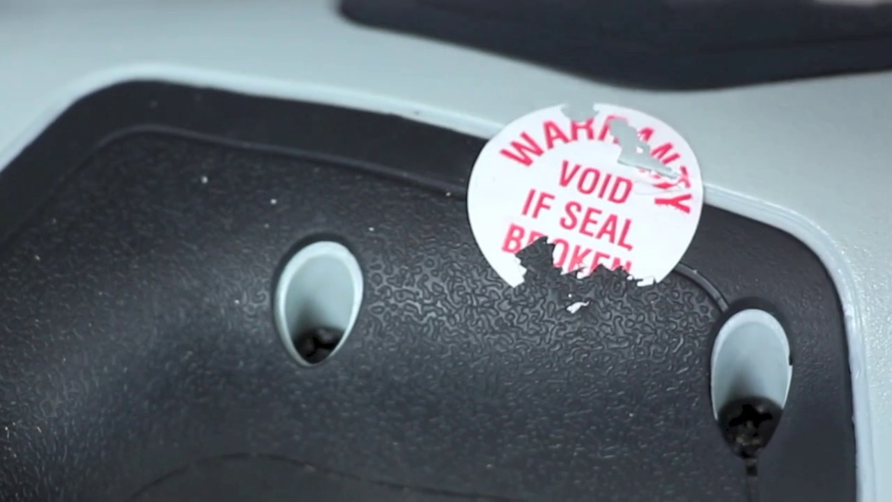 Tamper Resistant Destructible White Vinyl in a Grab-A-Label Box