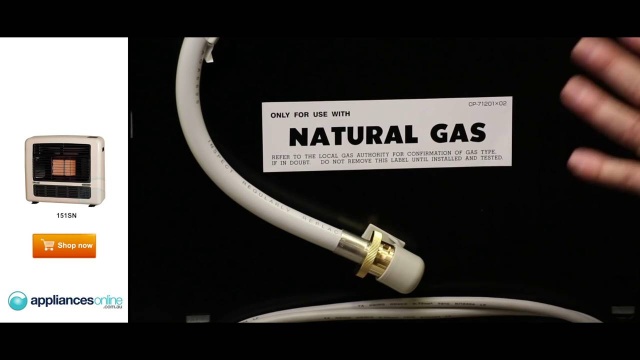 Rinnai Titan Unflued Natural Gas Radiant Heater 151SN | Appliances Online