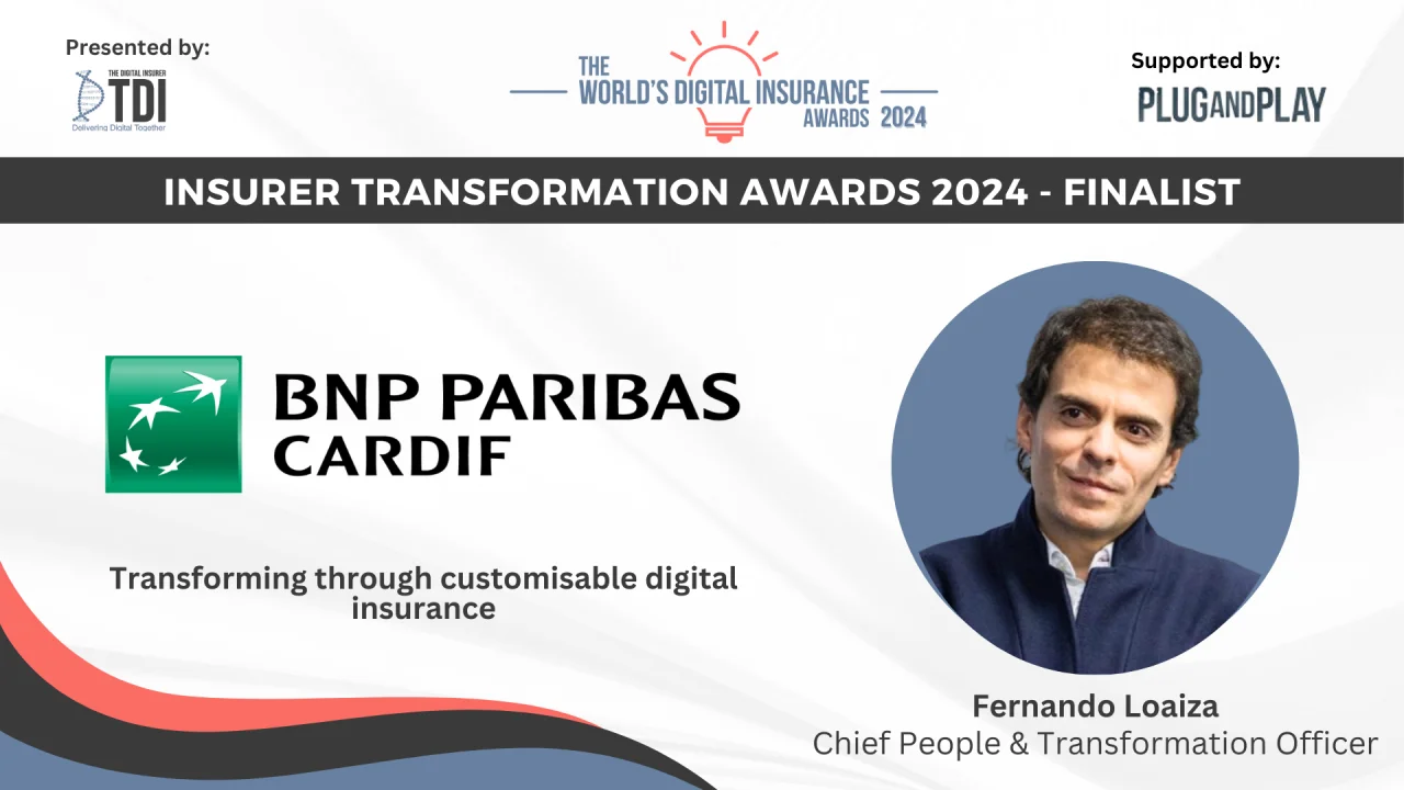 Insurer Transformation Global Awards 2024 Finalist - BNP Paribas Cardif
