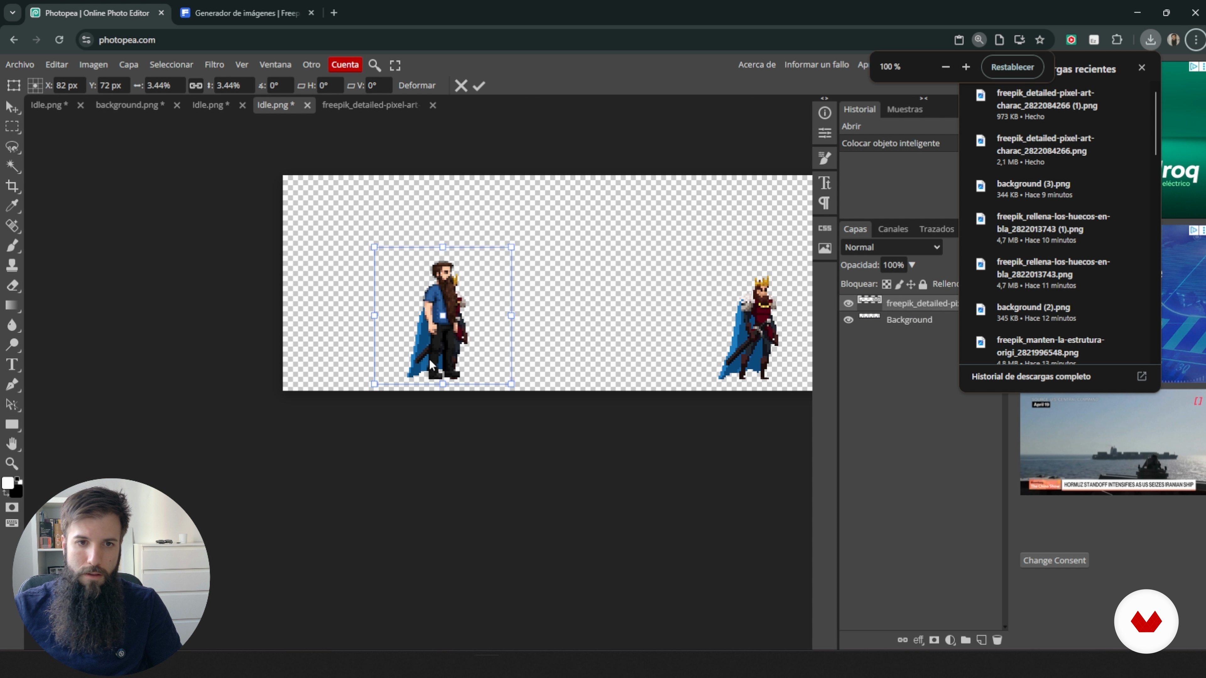 Variations and basic animations