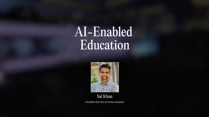 Educating the Next Generation With AI