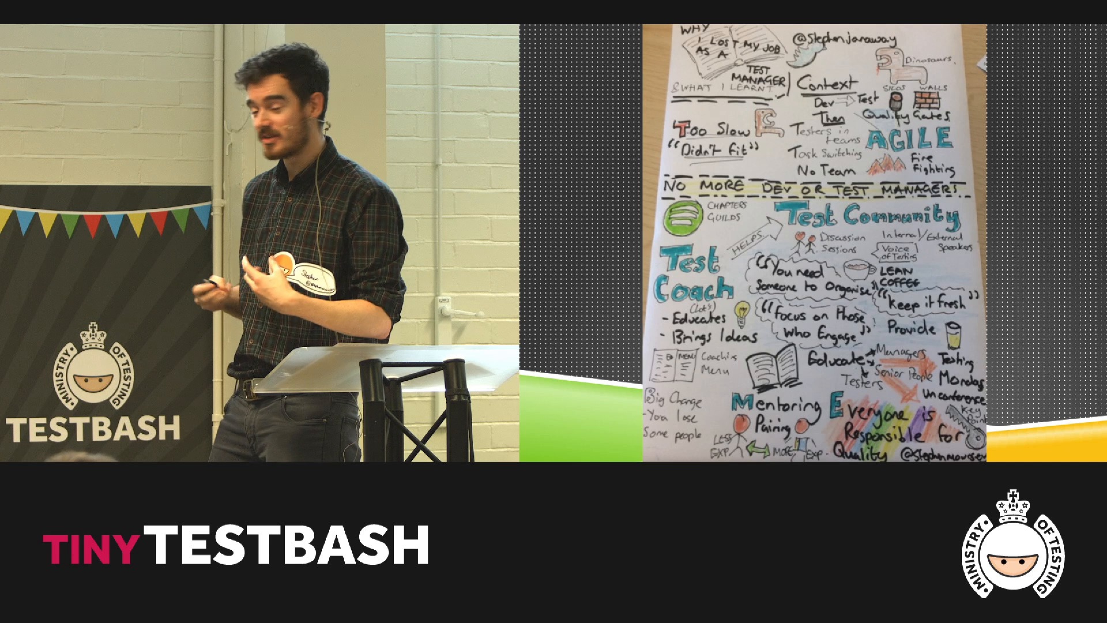 Testing Lessons From Sketchnoting – Stephen Mounsey