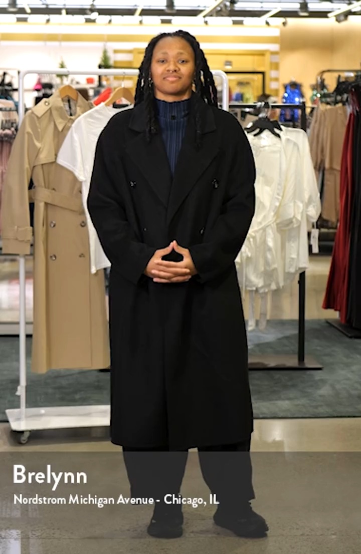 アメリビンテージ　DRESS COAT M ブラック アメリヴィンテージ Ameri VINTAGE 24AW MY DEAR REVERSIBLE TRENCH