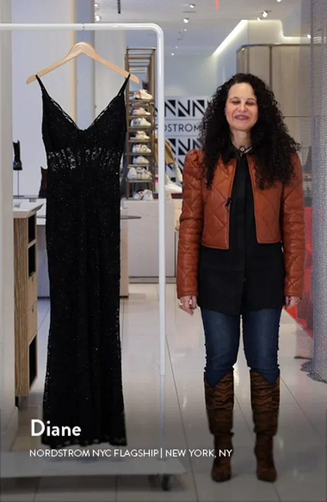 Morgan Corset Lace Sleeveless Gown Nordstrom