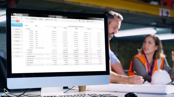 Phocas Financial Statements - Explainer