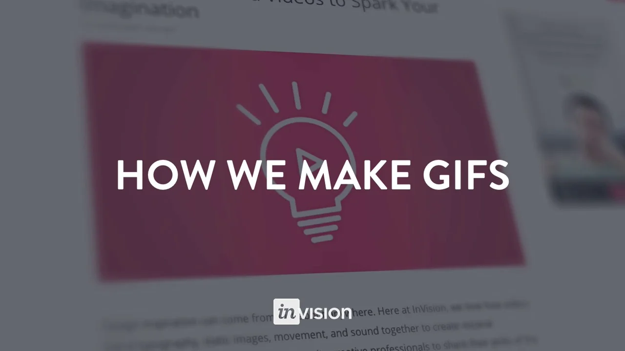 Here's how to make GIFs from a  video