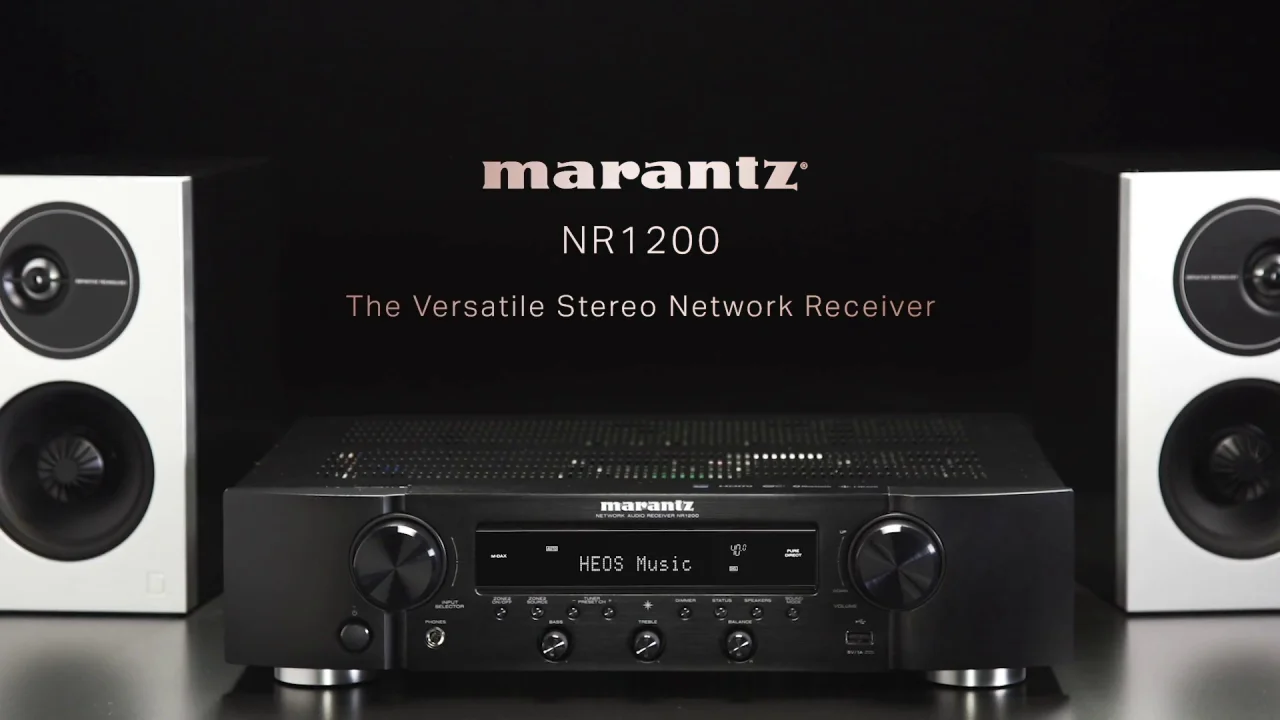 Receptor AV estéreo Marantz NR1200 Colores Negro