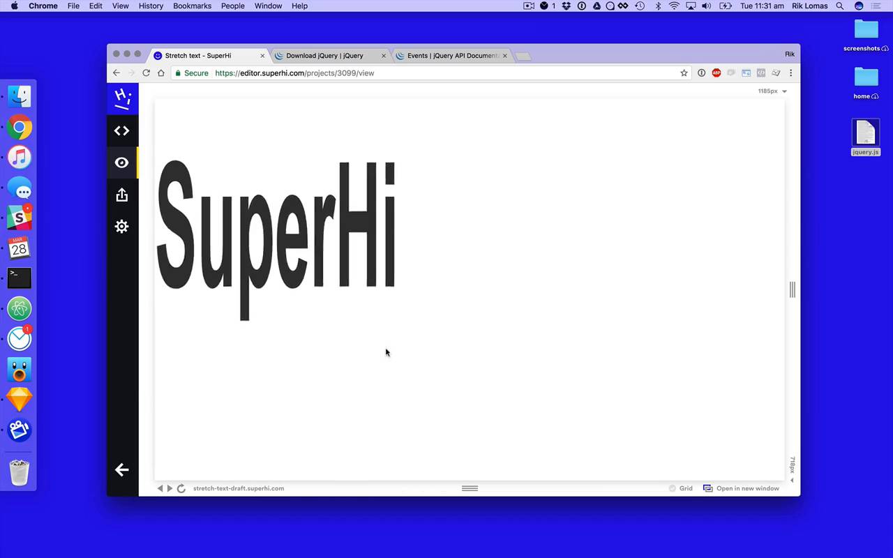 How to Paint with Code: Building Your App – SuperLibrary – SuperHi