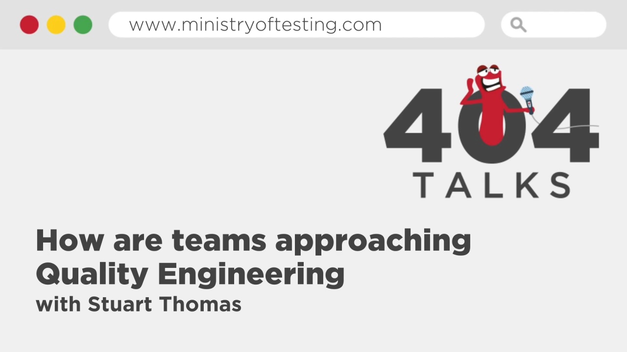 How are teams approaching Quality Engineering? image