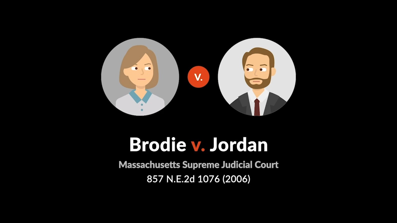 Brodie v. Jordan