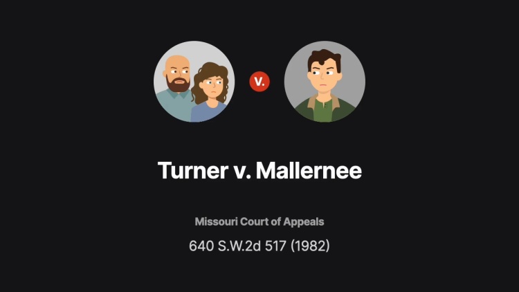 Turner v. Mallernee