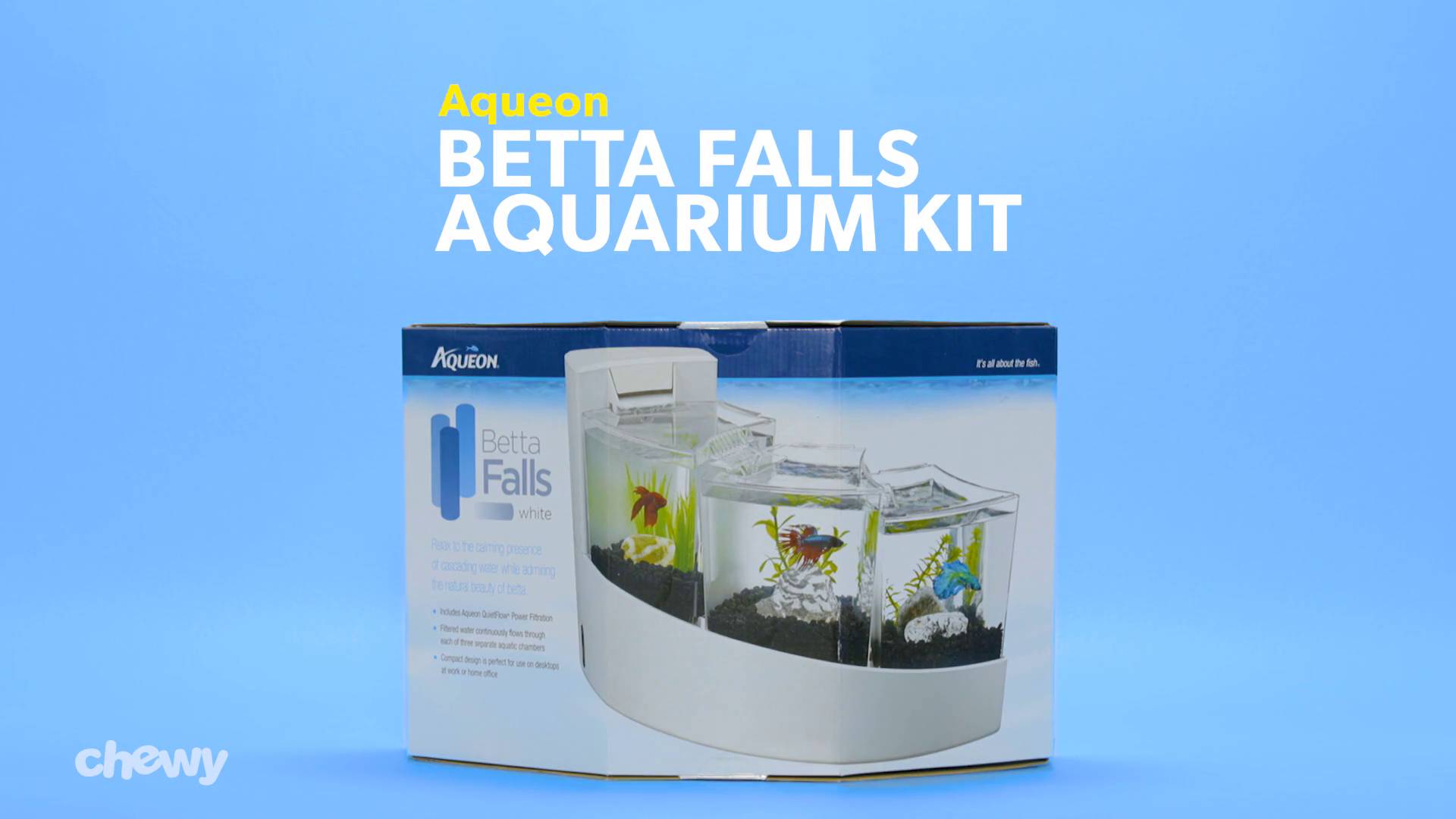 Aqueon betta 2025 falls kit