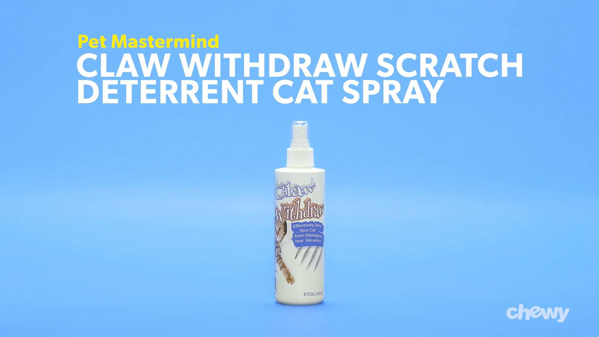 Claw withdraw cat scratch best sale spray deterrent