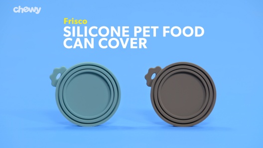 Frisco Silicone Pet Food Can Cover, 2 Pack