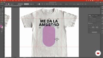 Diseño de camisetas tipográficas
