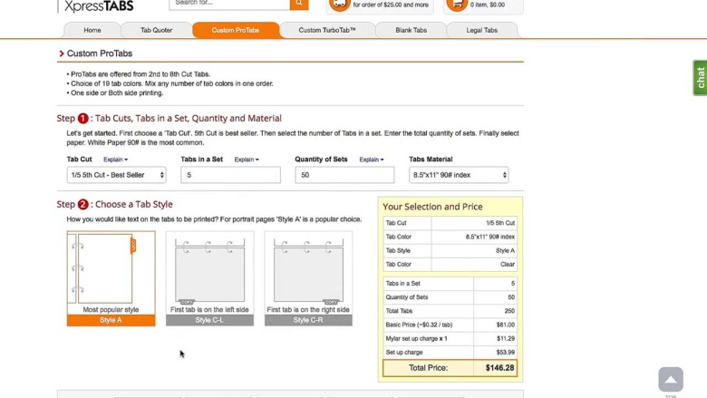 Create Your Own Pro Tabs from Wizard