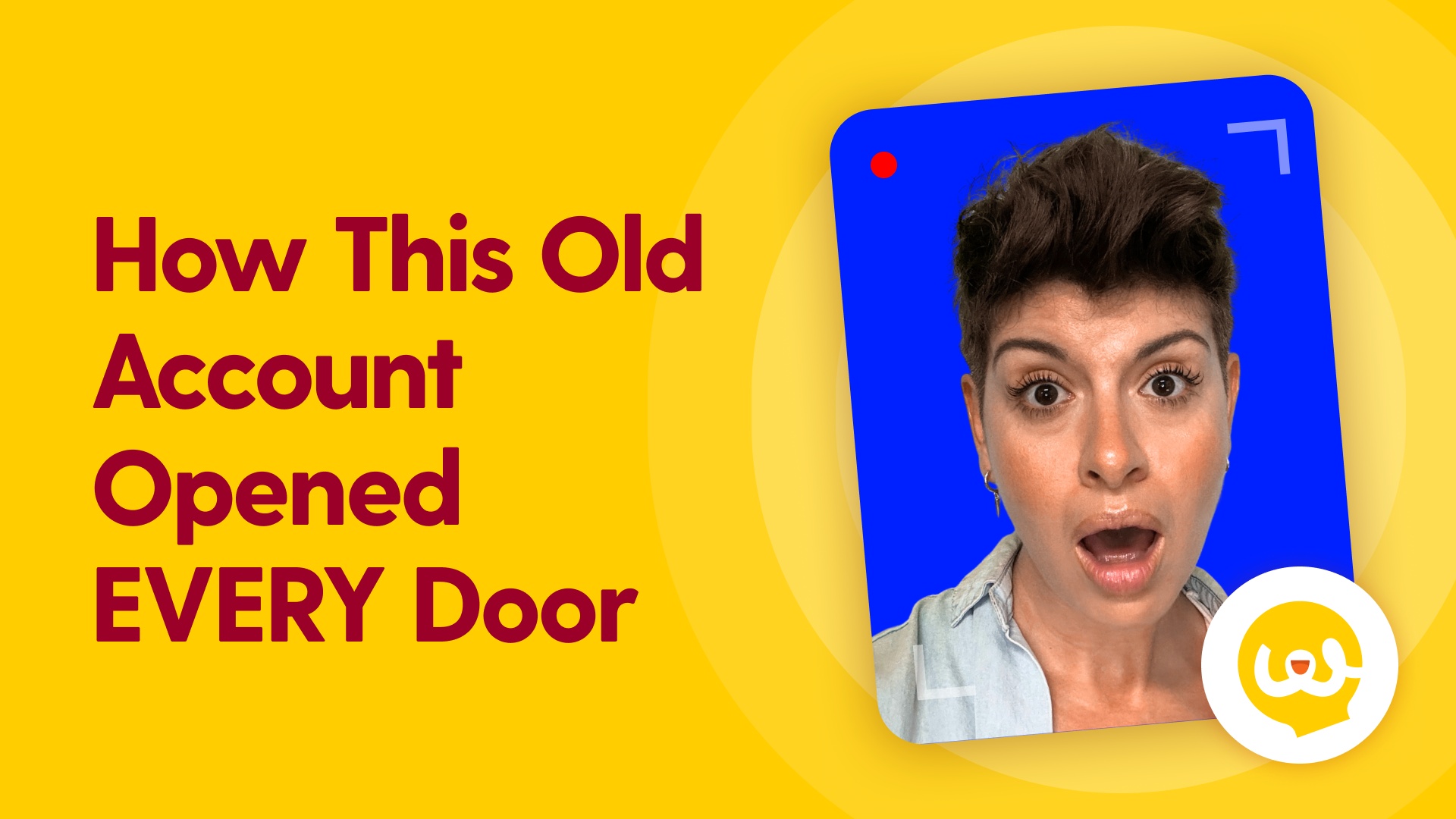 How This Old Account Opened EVERY Door