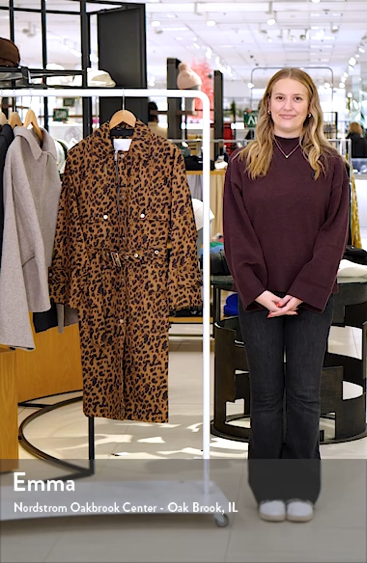 3.1 Phillip Lim Leopard Print Trench Coat | Nordstrom