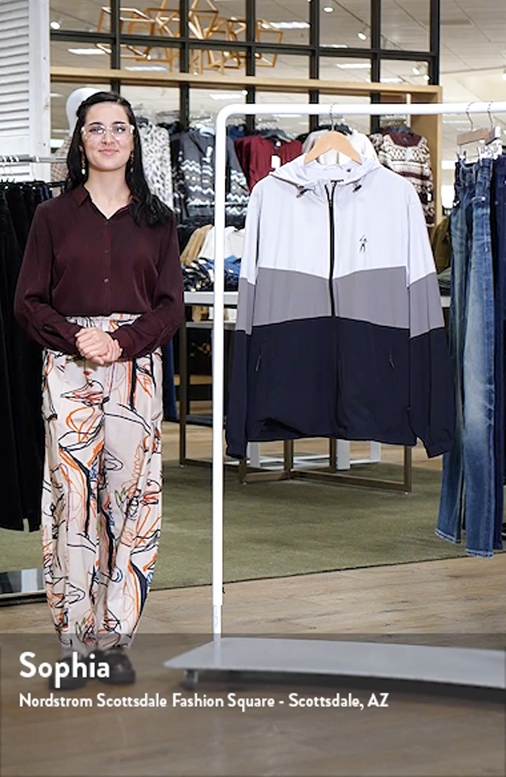 Eastside Golf Wind Cheater Hooded Windbreaker | Nordstrom