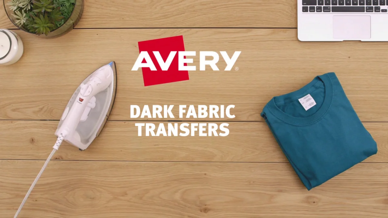 Avery iron on store transfer paper