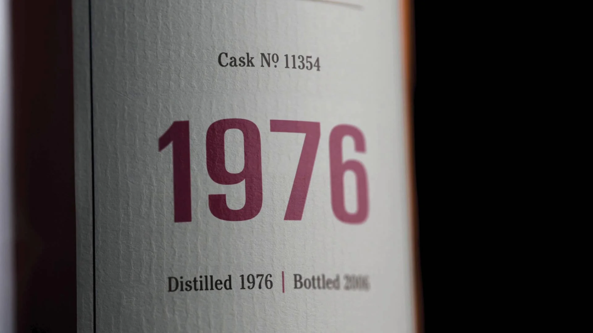The Macallan 1976 シングルモルトウイスキー 700ml 空瓶 Macallan Fine & Rare 1976