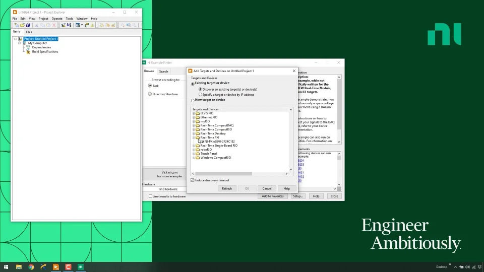 Getting Started with PXI Express Multifunction I/O Hardware and
