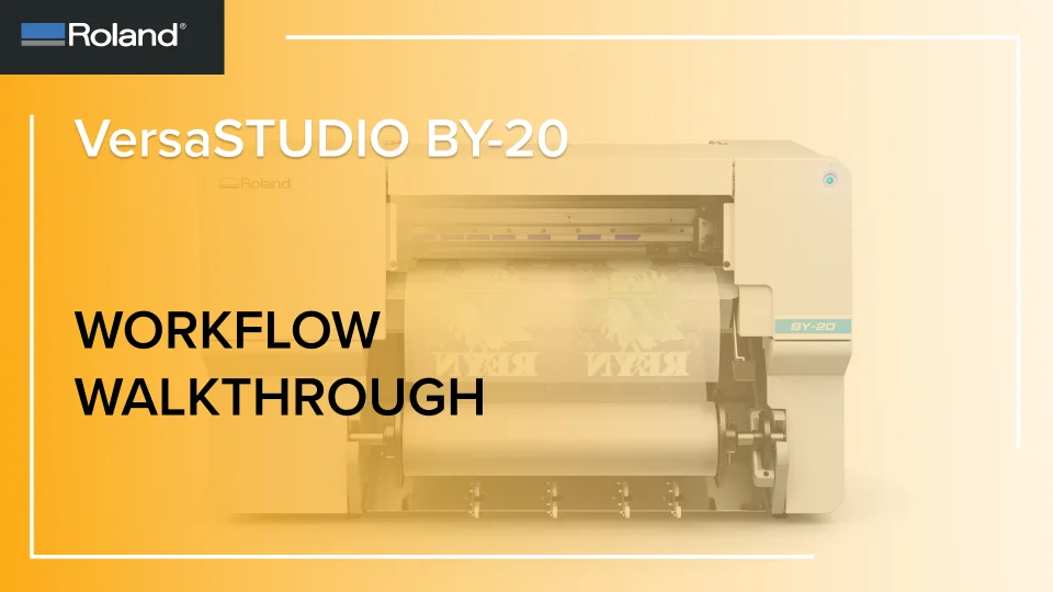 Roland VersaSTUDIO BY-20 DTF Direct to Film Printer and Vastex