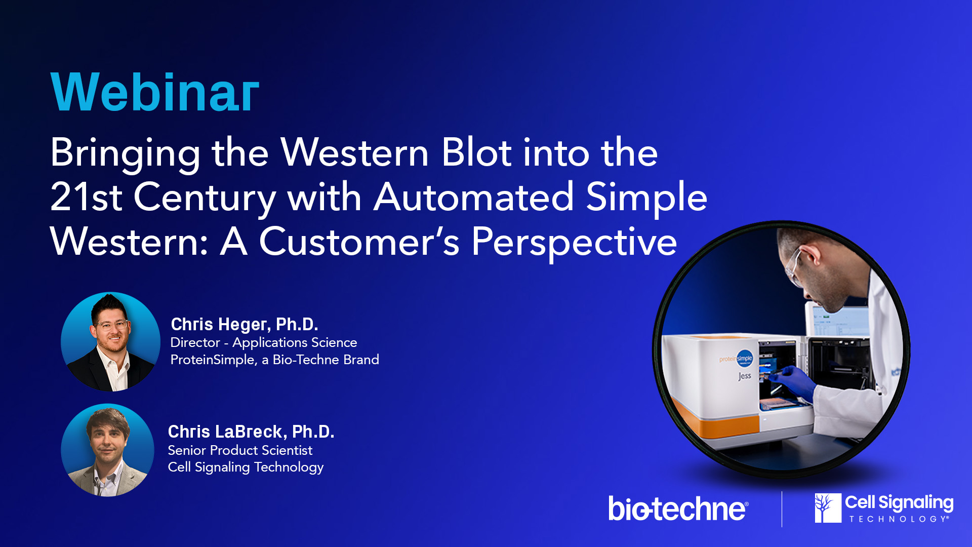 Bringing the Western Blot into the 21st Century with Automated Simple Western – A Customer's Perspective