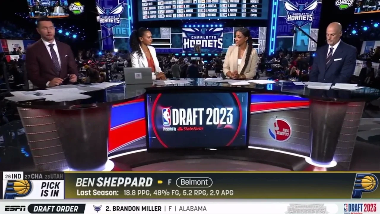 Ben Sheppard selected No. 26 overall by Indiana Pacers